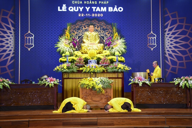 The 3rd Three-Jewel Refuge Ceremony in 2020