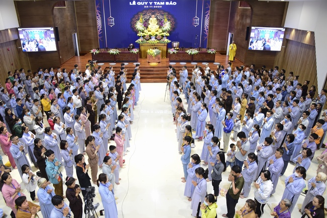 The 3rd Three-Jewel Refuge Ceremony in 2020