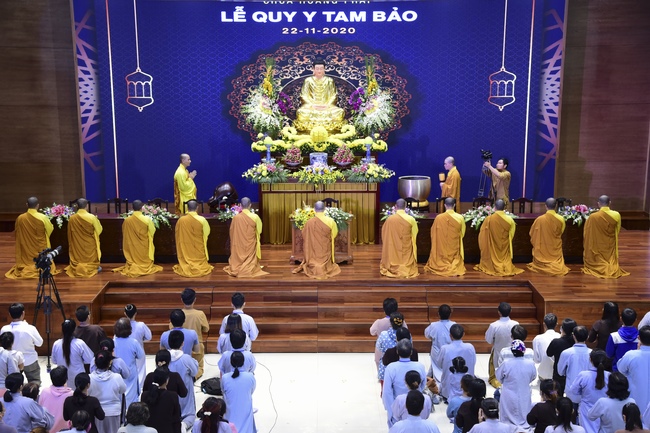 The 3rd Three-Jewel Refuge Ceremony in 2020