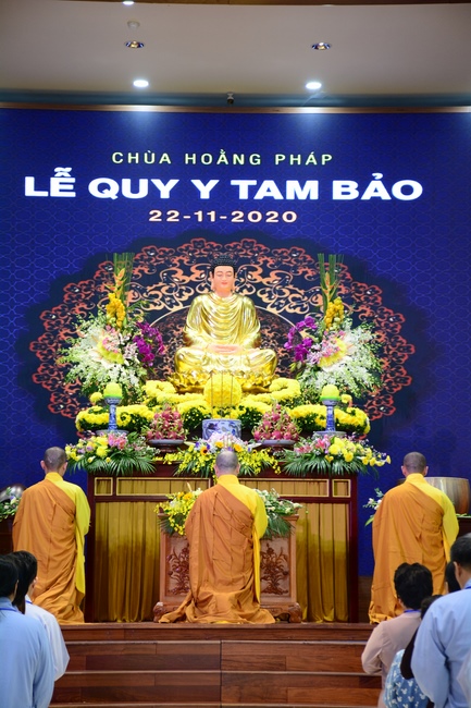 The 3rd Three-Jewel Refuge Ceremony in 2020