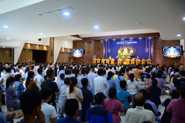 The 3rd Three-Jewel Refuge Ceremony in 2020