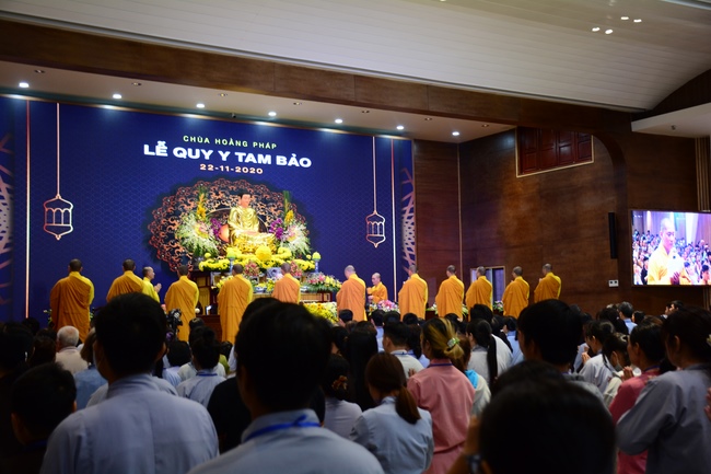 The 3rd Three-Jewel Refuge Ceremony in 2020