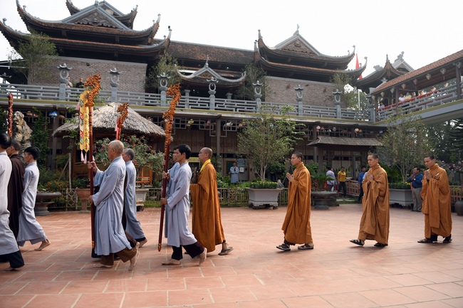 Lễ húy kỵ Cố Đại lão HT. Ngộ Chân Tử chùa Hòa Phúc