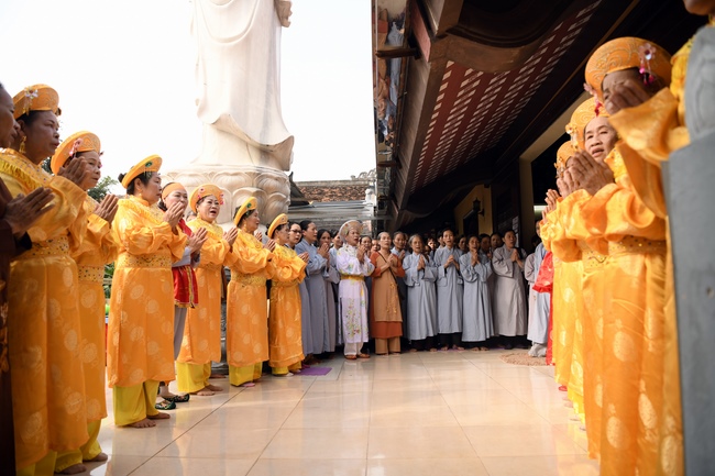 Lễ húy kỵ Cố Đại lão HT. Ngộ Chân Tử chùa Hòa Phúc