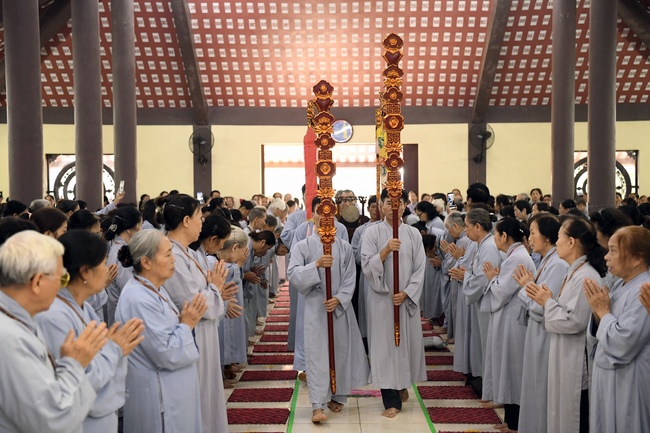 Lễ húy kỵ Cố Đại lão HT. Ngộ Chân Tử chùa Hòa Phúc