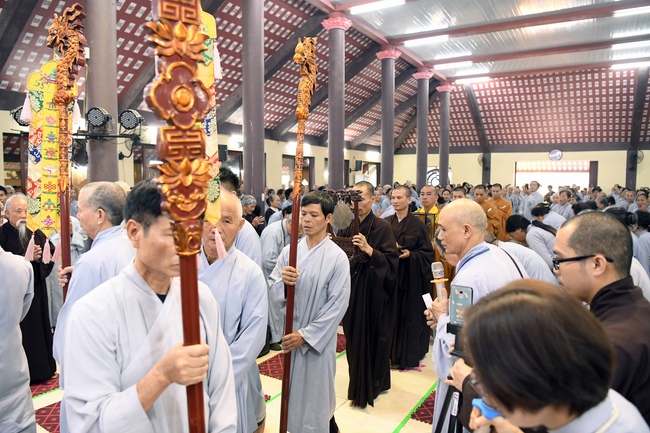 Lễ húy kỵ Cố Đại lão HT. Ngộ Chân Tử chùa Hòa Phúc