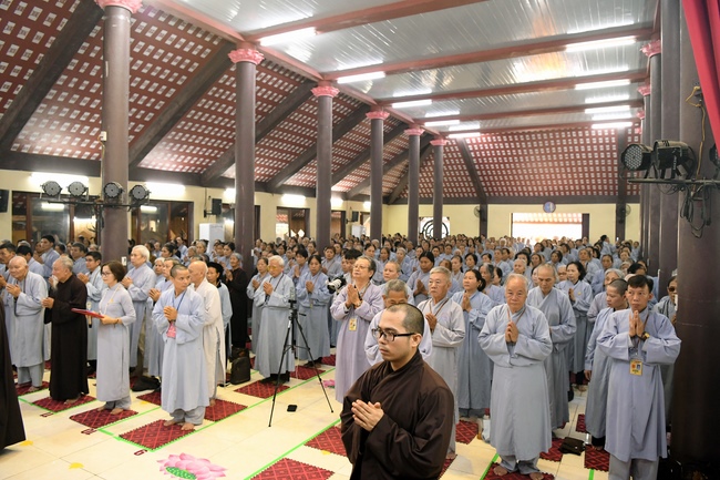 Lễ húy kỵ Cố Đại lão HT. Ngộ Chân Tử chùa Hòa Phúc