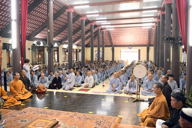 Lễ húy kỵ Cố Đại lão HT. Ngộ Chân Tử chùa Hòa Phúc