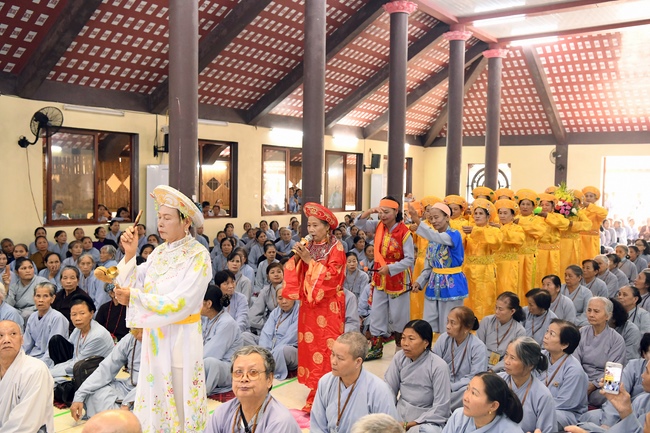 Lễ húy kỵ Cố Đại lão HT. Ngộ Chân Tử chùa Hòa Phúc