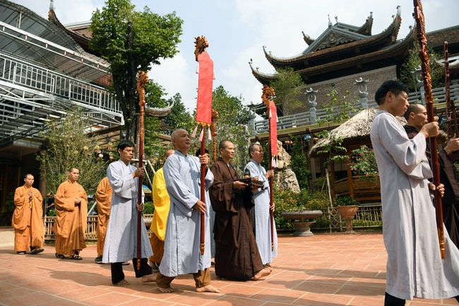 Lễ húy kỵ Cố Đại lão HT. Ngộ Chân Tử chùa Hòa Phúc