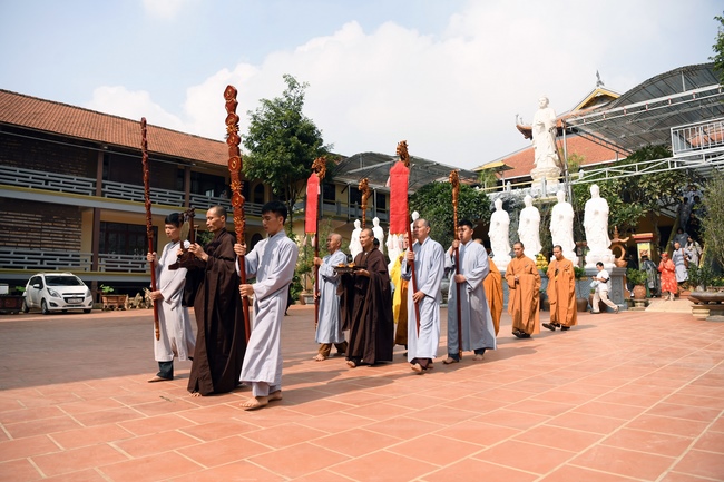 Lễ húy kỵ Cố Đại lão HT. Ngộ Chân Tử chùa Hòa Phúc