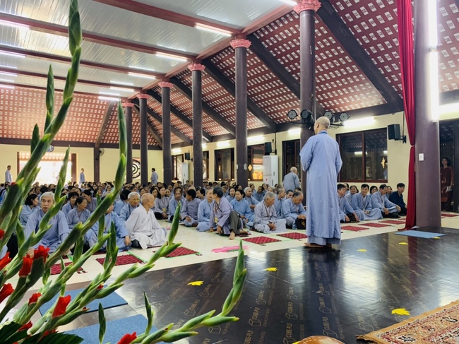 Lễ húy kỵ Cố Đại lão HT. Ngộ Chân Tử chùa Hòa Phúc