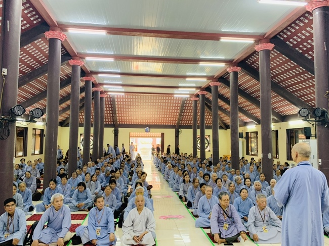 Lễ húy kỵ Cố Đại lão HT. Ngộ Chân Tử chùa Hòa Phúc