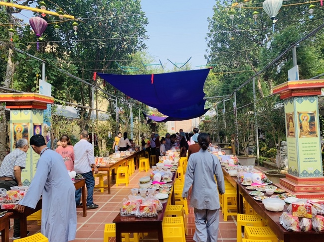 Lễ húy kỵ Cố Đại lão HT. Ngộ Chân Tử chùa Hòa Phúc