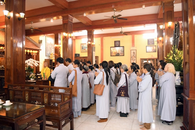 Lễ húy kỵ Cố Đại lão HT. Ngộ Chân Tử chùa Hòa Phúc