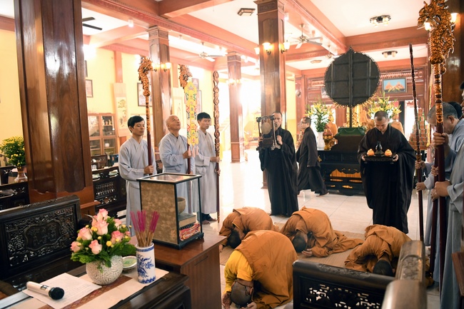 Lễ húy kỵ Cố Đại lão HT. Ngộ Chân Tử chùa Hòa Phúc