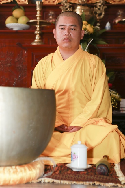 Reflecting on inner mind Retreat at Dong Cao Pagoda