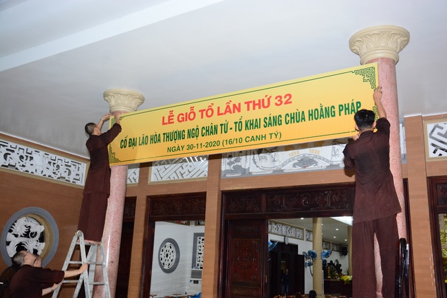 Công tác chuẩn bị lễ giỗ Tổ