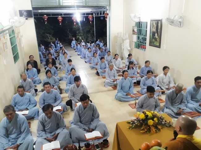 Repentant Ceremony at Suoi Phap Pagoda, Tay Ninh