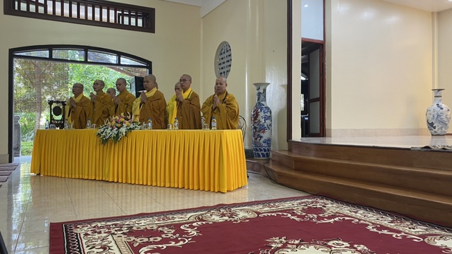The Founder 's death anniversary at Tây Khánh Pagoda in Thái Bình Province