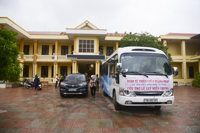 Flood relief trip in Central Vietnam