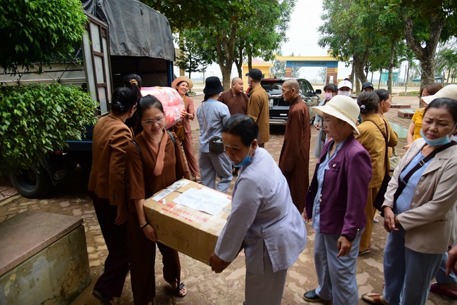 Flood relief trip in Central Vietnam
