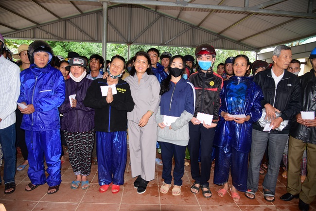 Flood relief trip in Central Vietnam