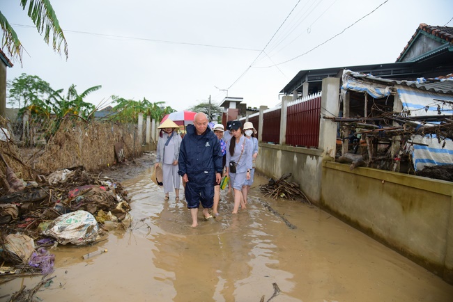Flood relief trip in Central Vietnam