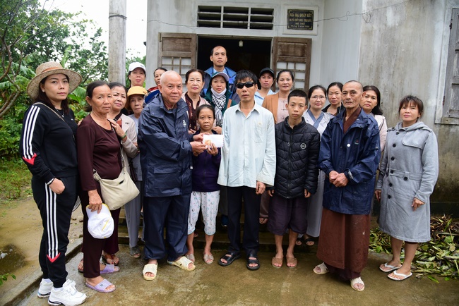 Flood relief trip in Central Vietnam