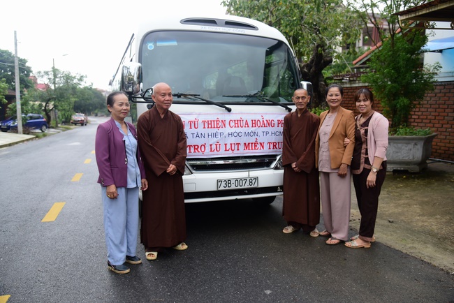 Flood relief trip in Central Vietnam