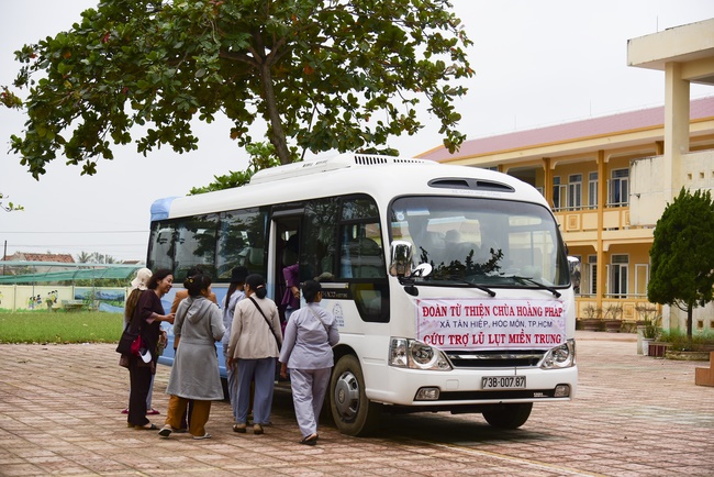 Flood relief trip in Central Vietnam