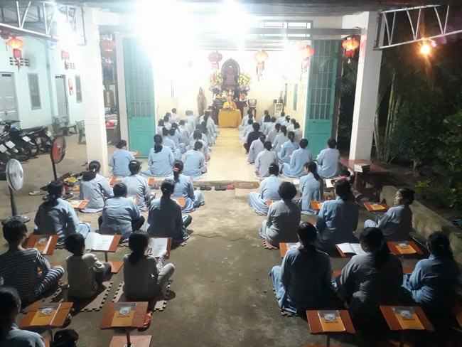 Repentant Ceremony at Suoi Phap Pagoda, Tay Ninh