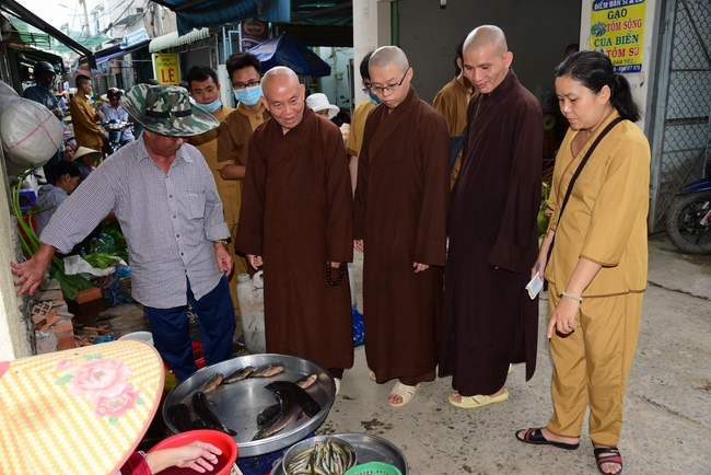 Repentant Ceremony at Minh Chat vihara  and offering Phuoc Long pagoda in Can Tho