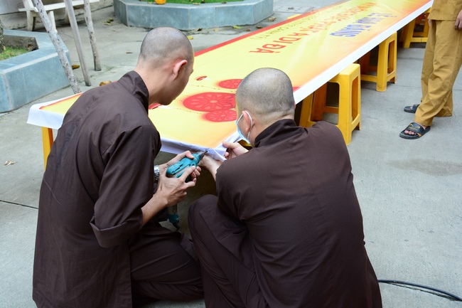 Affairs preparing for Amitabha Buddha’s Birthday