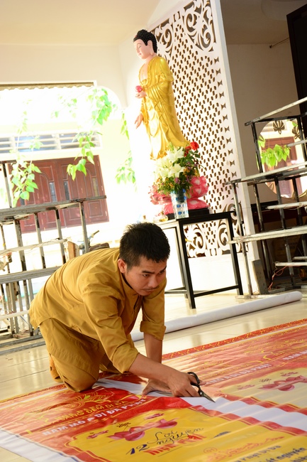 Affairs preparing for Amitabha Buddha’s Birthday