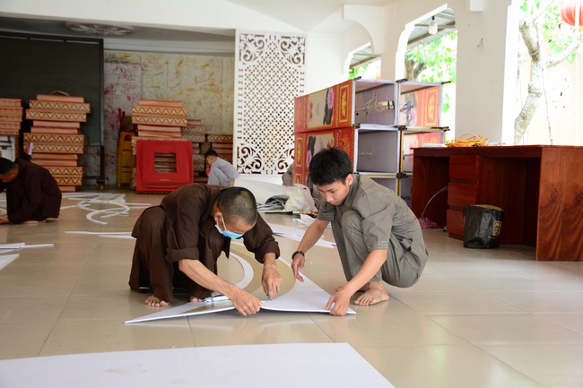 Affairs preparing for Amitabha Buddha’s Birthday