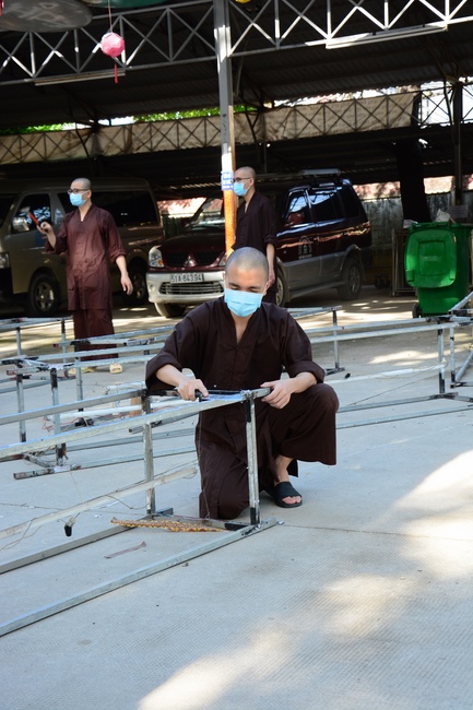 Affairs preparing for Amitabha Buddha’s Birthday