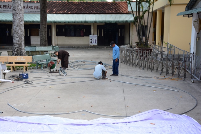 Affairs preparing for Amitabha Buddha’s Birthday