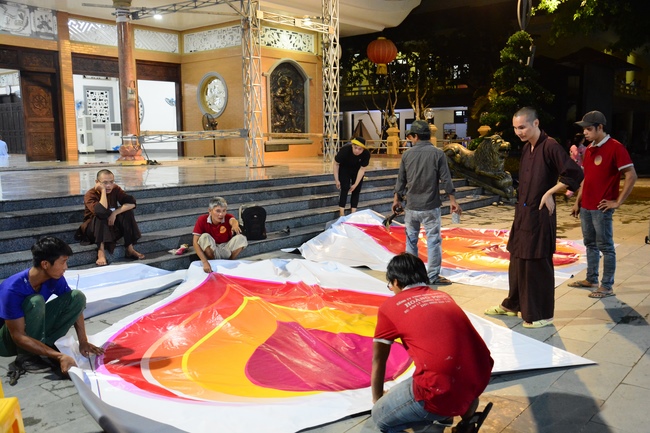 Affairs preparing for Amitabha Buddha’s Birthday