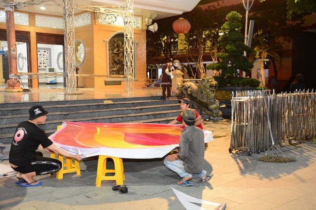 Affairs preparing for Amitabha Buddha’s Birthday