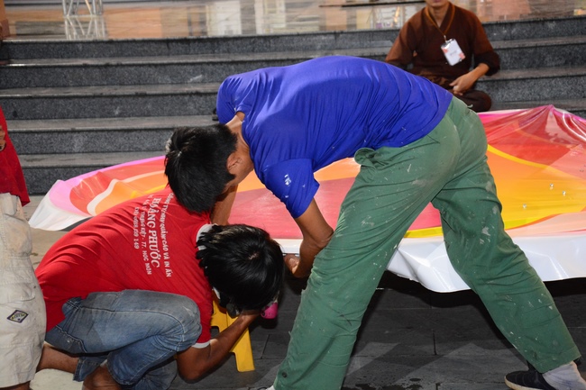 Affairs preparing for Amitabha Buddha’s Birthday