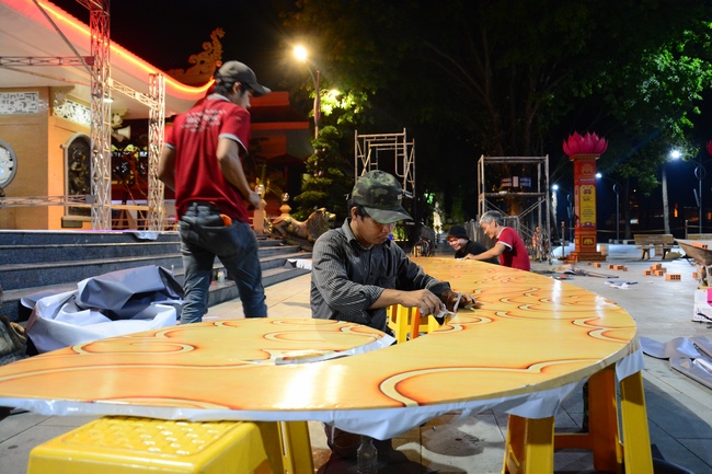 Affairs preparing for Amitabha Buddha’s Birthday