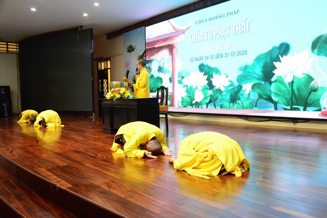 Opening the 95th Seven-Day Retreat