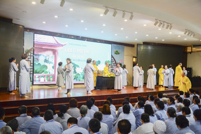Opening the 95th Seven-Day Retreat