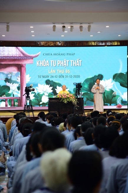 Opening the 95th Seven-Day Retreat