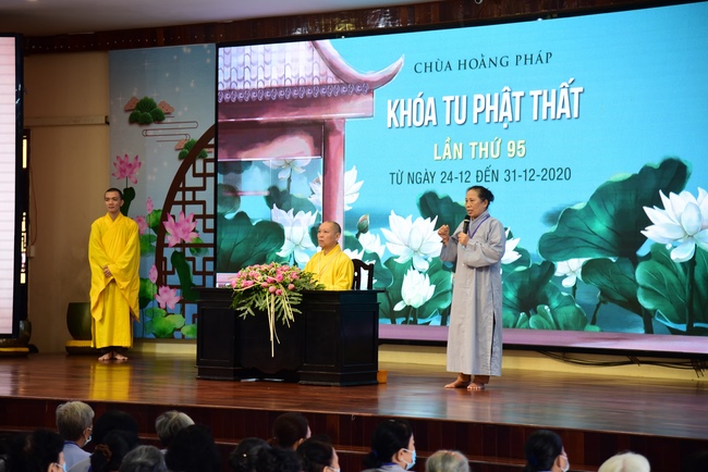 Opening the 95th Seven-Day Retreat