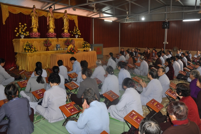 Khóa tu An Lạc chùa Tiêu Dao - Quảng Ninh