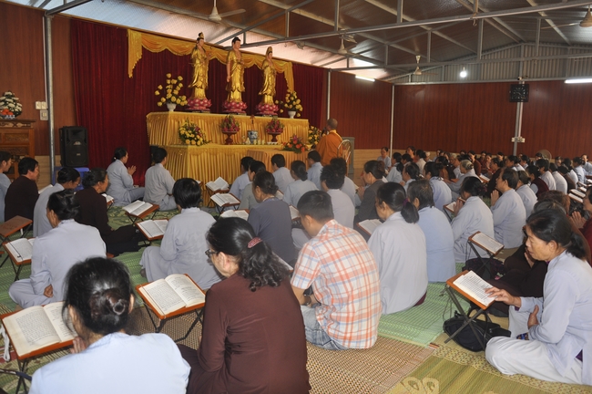 Khóa tu An Lạc chùa Tiêu Dao - Quảng Ninh