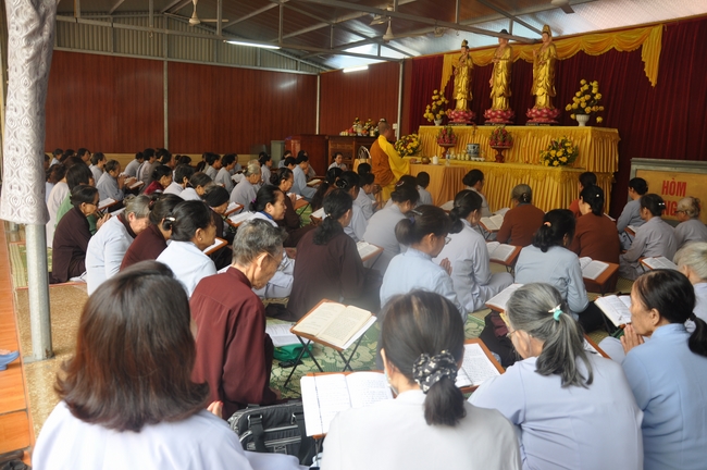 Khóa tu An Lạc chùa Tiêu Dao - Quảng Ninh