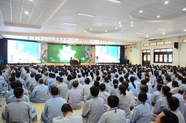 Dharma Talk “Listenning” – The 95th Seven-Day Retreat.